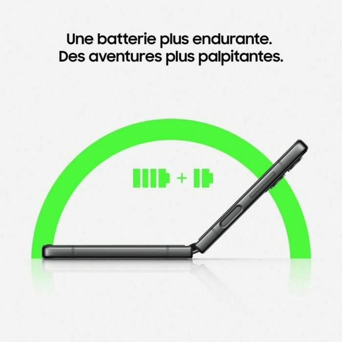 Smartphone Samsung Galaxy Z Flip4 5G 6,7" 5G 3840 x 2160 px 6,7" 8 GB RAM 256 GB Azul 256 GB 1