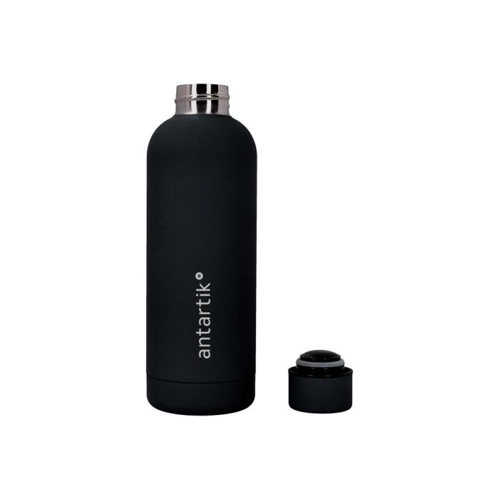 Botella Portaliquidos Antartik Isotermica Acero Inoxidable Libre De Bpa Color Negro 500 mL 2 Botella Portaliquidos Antartik Isotermica Acero Inoxidable Libre De Bpa Color Negro 500 mL 2