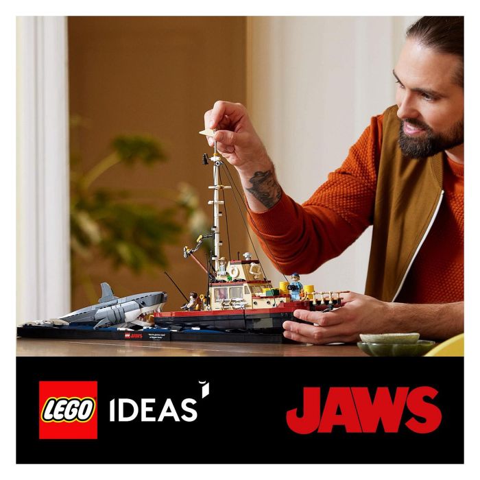 LEGO 21350 Ideas Tiburón Juego Construcción 1503 Piezas