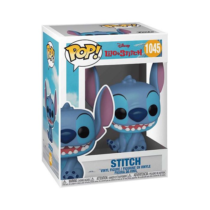 Funko Figura POP Disney Lilo and Stitch - Smiling Seated Stitch 9cm