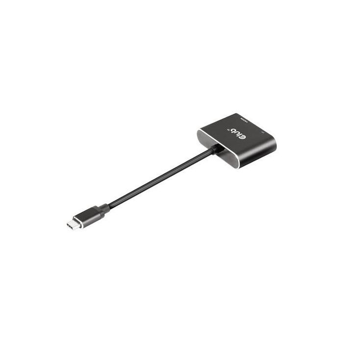 Club3D CSV-1552 MST-Hub USB 3.2 Tipo C a DisplayPort/HDMI 4K 60Hz - Adaptador Multi Stream Transport Negro 2 Club3D CSV-1552 MST-Hub USB 3.2 Tipo C a DisplayPort/HDMI 4K 60Hz - Adaptador Multi Stream Transport Negro 2