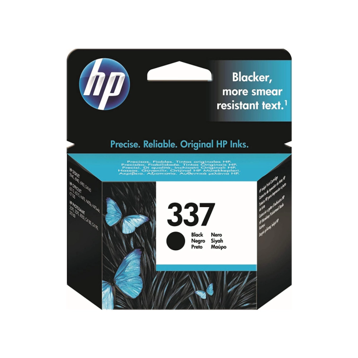 Hp Cartucho de Tinta Negra Original 337 para Photosmart 2575/8050/C4100/C4190 Deskjet 5940/6940/D4160, Resistencia a Borrones y Decoloración 1