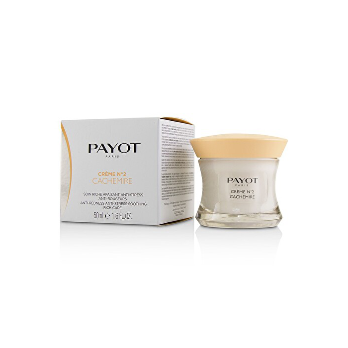 Payot N°2 Cachemire Crema Facial Hidratante Piel Sensible Normal Seca, Calma Irritación, Prebióticos Probióticos, Día, 50 ml 1 Payot N°2 Cachemire Crema Facial Hidratante Piel Sensible Normal Seca, Calma Irritación, Prebióticos Probióticos, Día, 50 ml 1