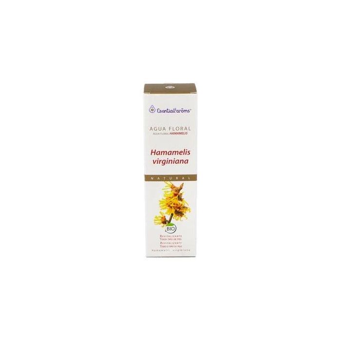 ESENTIAL AROMS Hidrolato de Hamamelis 120ml - Tónico facial equilibrante, calmante y descongestivo Ecocert