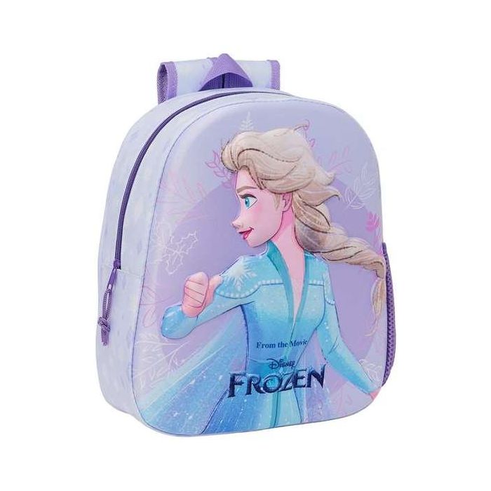 Safta Mochila 3D Frozen II 27x33x10cm - Ideal para Niñas, Edad Recomendada 3 Años 1 Safta Mochila 3D Frozen II 27x33x10cm - Ideal para Niñas, Edad Recomendada 3 Años 1