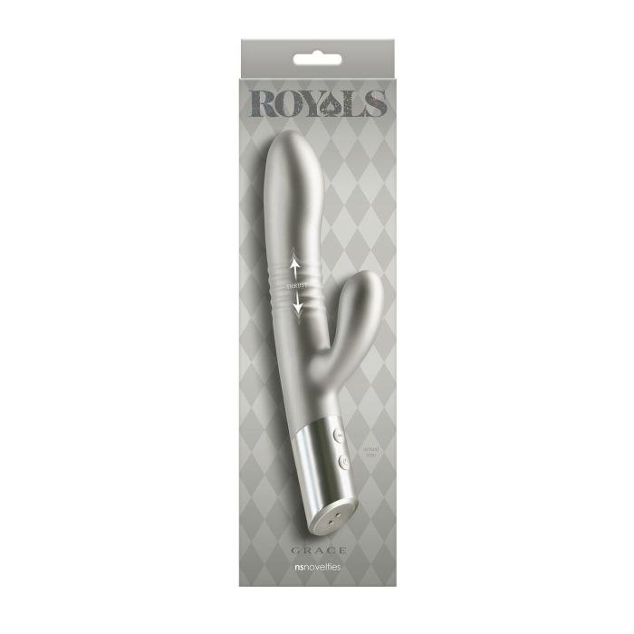 Vibrador Punto G NS Novelties Royals Blanco 1