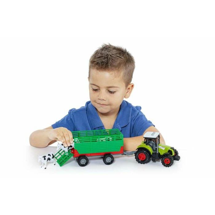Tractor con luz y sonido,remolque y animal Tractor con luz y sonido,remolque y animal