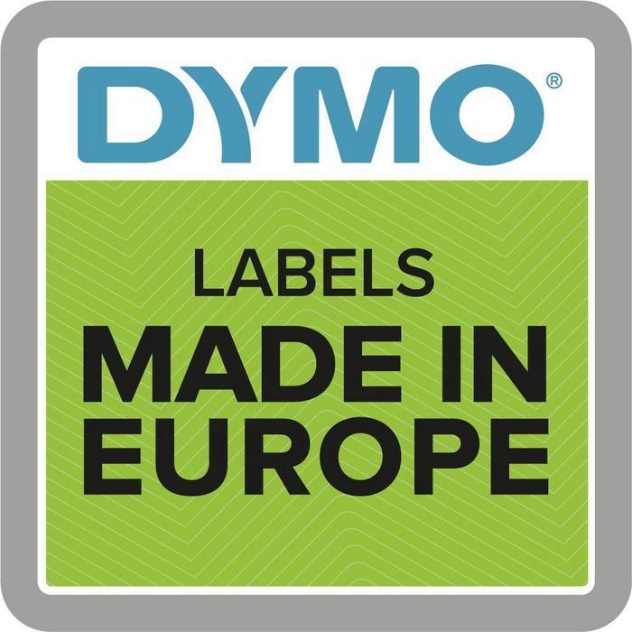 Dymo Cinta De Transferencia Termica D1 45021.Etiquetas Estándar Blanco Sobre Negro De 12 mmx7M. Poliester Autoadhesiva. 6 Dymo Cinta De Transferencia Termica D1 45021.Etiquetas Estándar Blanco Sobre Negro De 12 mmx7M. Poliester Autoadhesiva. 6