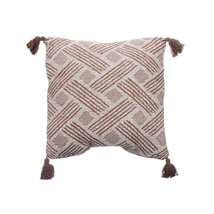 Cojin Jacquard Marron 45X45 Cm Surtidos Giftdecor (12 Unidades) 1 Cojin Jacquard Marron 45X45 Cm Surtidos Giftdecor (12 Unidades) 1