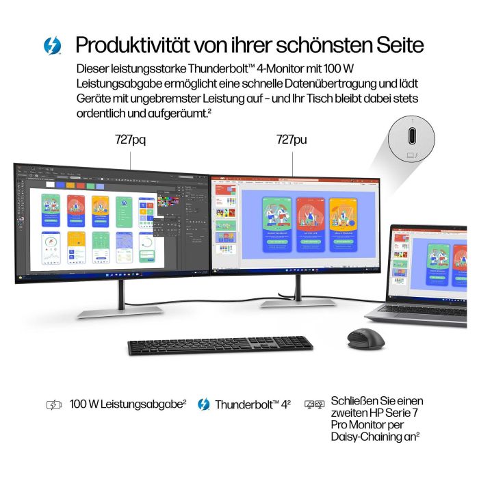 HP Monitor Series 7 Pro 727PU de 27 Pulgadas Quad HD IPS Black Antirreflectante, 2560 x 1440, 5 ms, Negro 9 HP Monitor Series 7 Pro 727PU de 27 Pulgadas Quad HD IPS Black Antirreflectante, 2560 x 1440, 5 ms, Negro 9