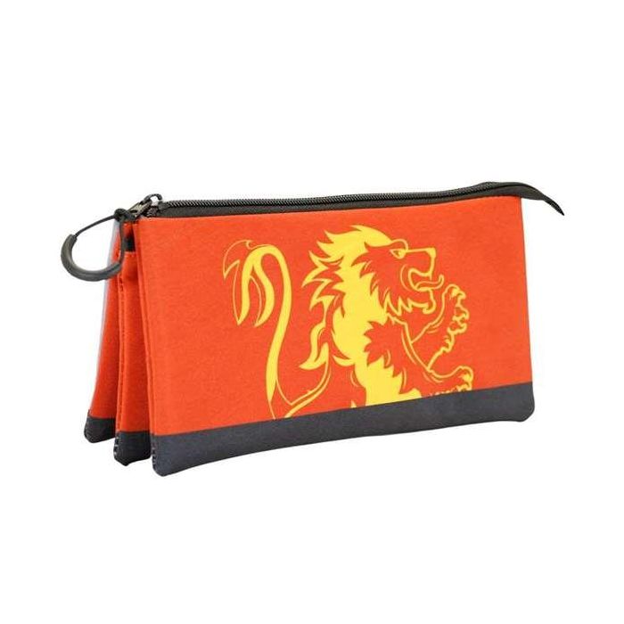 Harry Potter Estuche Portatodo Triple FAN Gryffindor Rojo 0 Harry Potter Estuche Portatodo Triple FAN Gryffindor Rojo 0