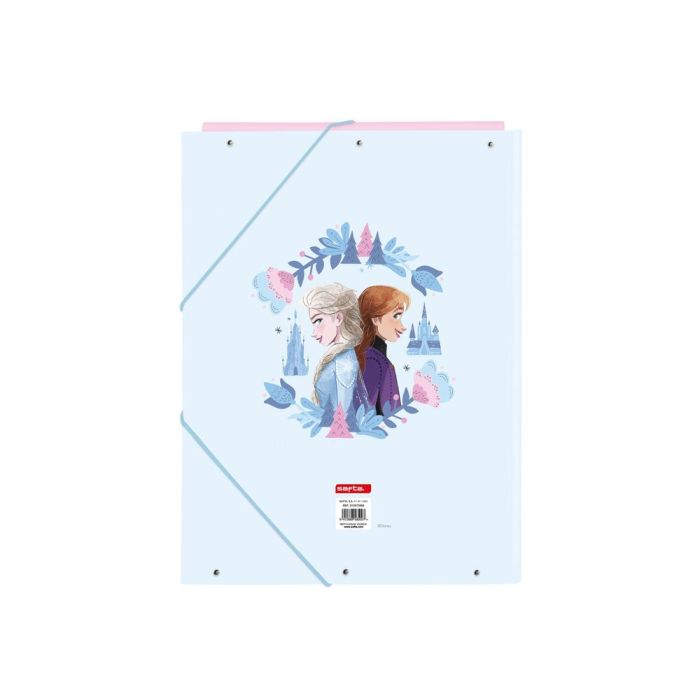 Carpeta Carton Folio Gomas Solapas Safta Frozen Ice Magic 1 Carpeta Carton Folio Gomas Solapas Safta Frozen Ice Magic 1