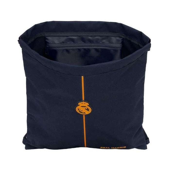 Bolsa Mochila con Cuerdas Real Madrid C.F. 2nd Kit 24/25 Azul marino 35 x 40 x 1 cm 6