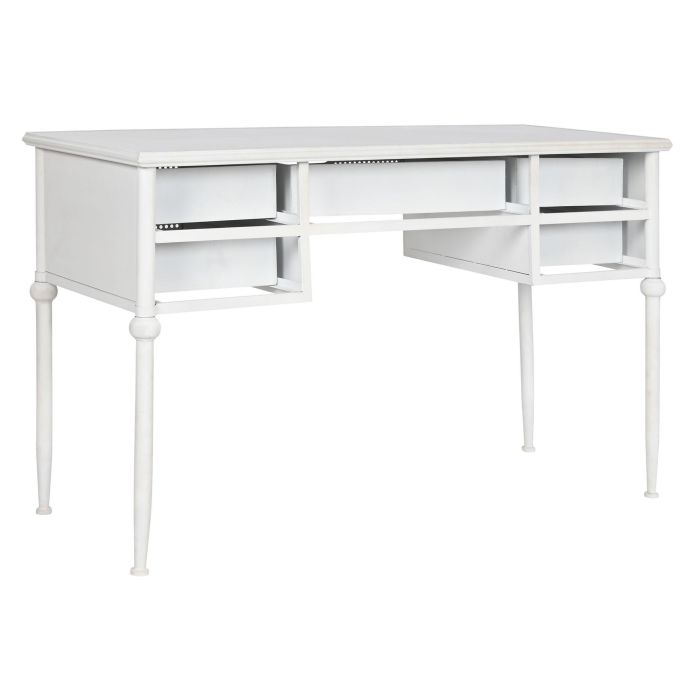 Escritorio Home ESPRIT Blanco Metal 122 x 50 x 76 cm 2 Escritorio Home ESPRIT Blanco Metal 122 x 50 x 76 cm 2