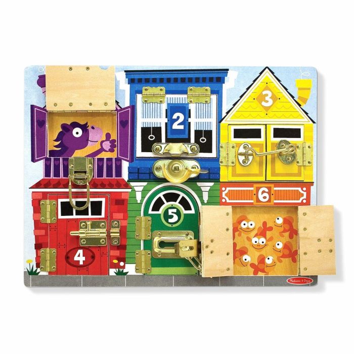 Melissa & Doug Juego de Simulación Tablero Montessori SPI6075185 Certificado FSC A partir de 3 Años 6 Melissa & Doug Juego de Simulación Tablero Montessori SPI6075185 Certificado FSC A partir de 3 Años 6