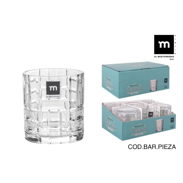 La Mediterranea Vaso Thuraya 275 cc, 8x9 cm (48 Unidades)