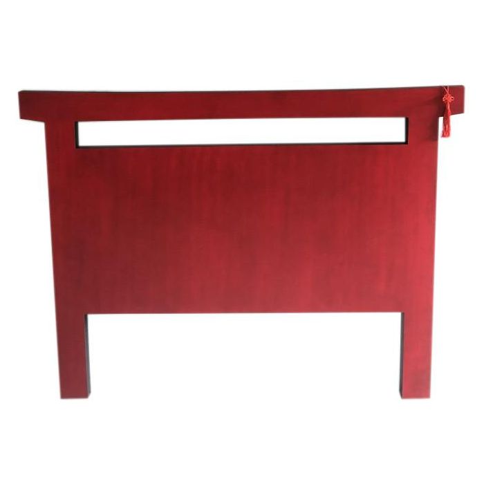 Cabecero Cama Oriental DKD Home Decor Rojo Negro 4 x 120 x 160 cm