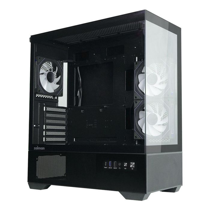 Caja Semitorre ATX Zalman CHRONIX Negro 2 Caja Semitorre ATX Zalman CHRONIX Negro 2