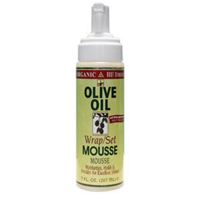 Olive Oil Wrap-Set Mousse 207 mL Organic Root Stimulator