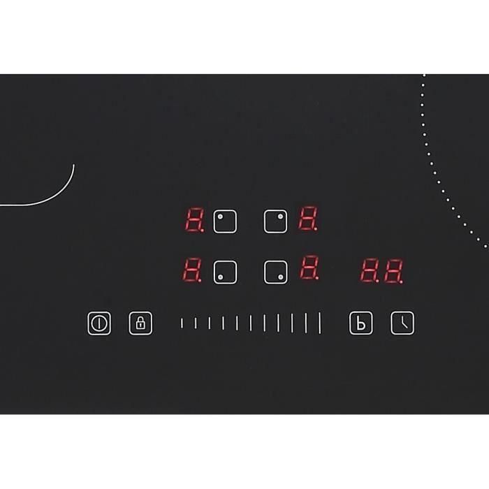 Continental Edison CETI4ZFLEXB1 Placa de Inducción 1 Zona Flexible Negro 3 Continental Edison CETI4ZFLEXB1 Placa de Inducción 1 Zona Flexible Negro 3