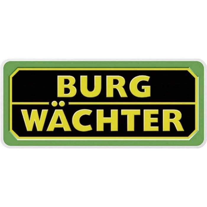 Burg -wächter gts 513 s burg -wächter llave de deslizamiento - ancho de la puerta arriba 95 cm - peso de la puerta hasta 60 kg 1