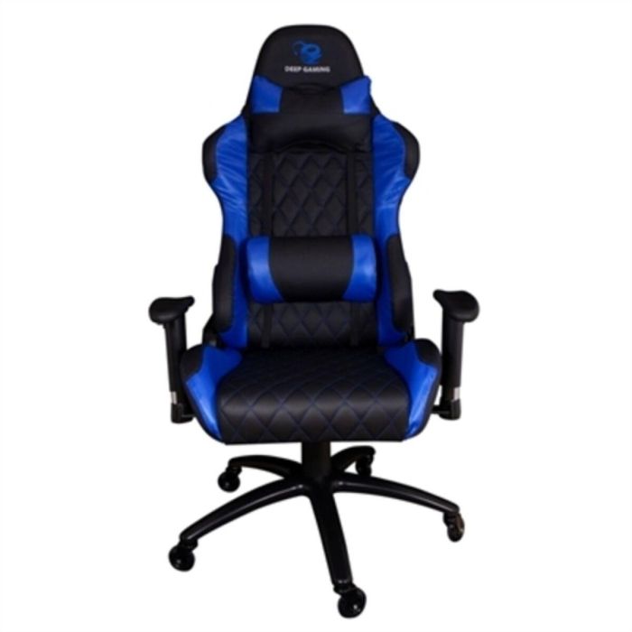 Silla Gaming CoolBox COO-DGMOB03 Azul Negro 2 Silla Gaming CoolBox COO-DGMOB03 Azul Negro 2