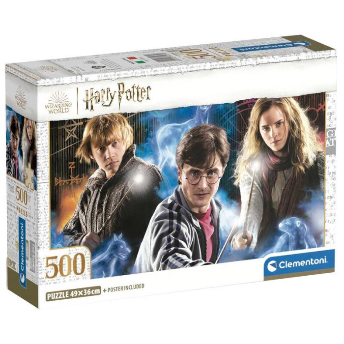 CLEMENTONI Puzzle Harry Potter 500 pzs