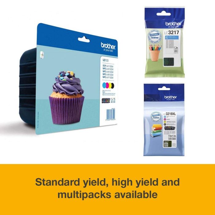 Cartucho de Tinta Original Brother Amarillo (5 Unidades) 6 Cartucho de Tinta Original Brother Amarillo (5 Unidades) 6