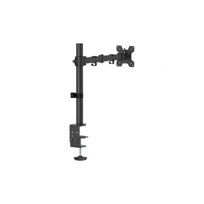 AISENS - SOPORTE DE MESA ECO GIRATORIO E INCLINABLE PARA MONITOR/TV 10KG (3 PIVOTES, 1 BRAZO) DE 17-32, NEGRO 2