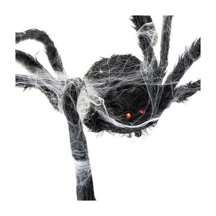 Araña caminante con telaraña talla 80 x 18 x 8 cm 1 Araña caminante con telaraña talla 80 x 18 x 8 cm 1