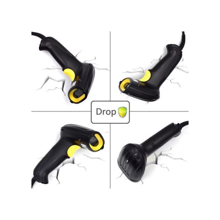 Lector Código de Barras con Soporte Ewent EW3400 LED USB 5 Lector Código de Barras con Soporte Ewent EW3400 LED USB 5