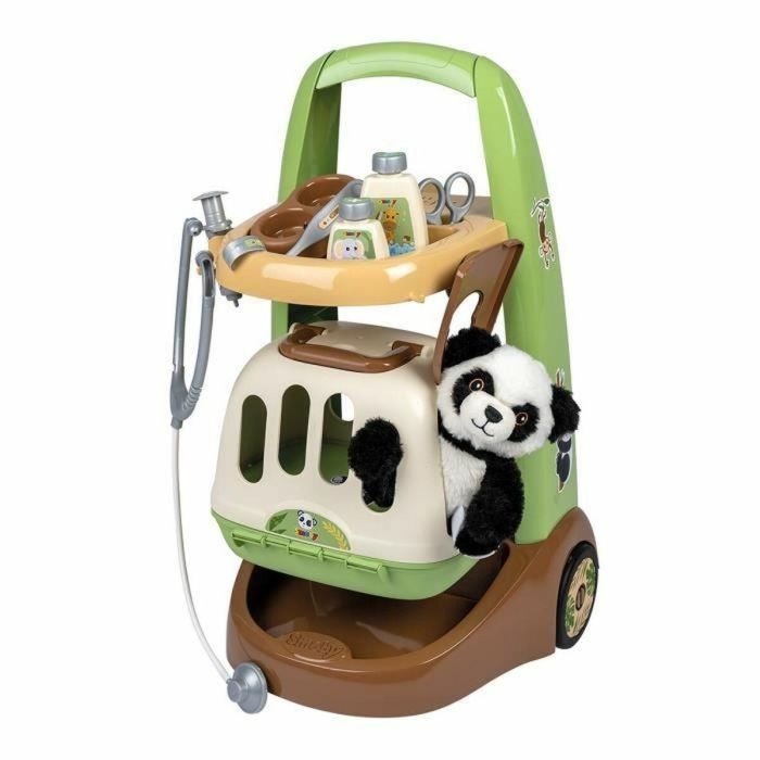 Trolley primeros auxilios para peluche cuidado animal 38,9x59,4x19,8 cm