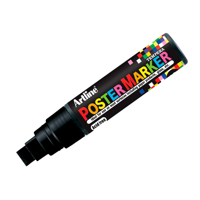 Artline Rotulador Poster Marker EPP-12 Punta Redonda 12 mm Color Negro 1