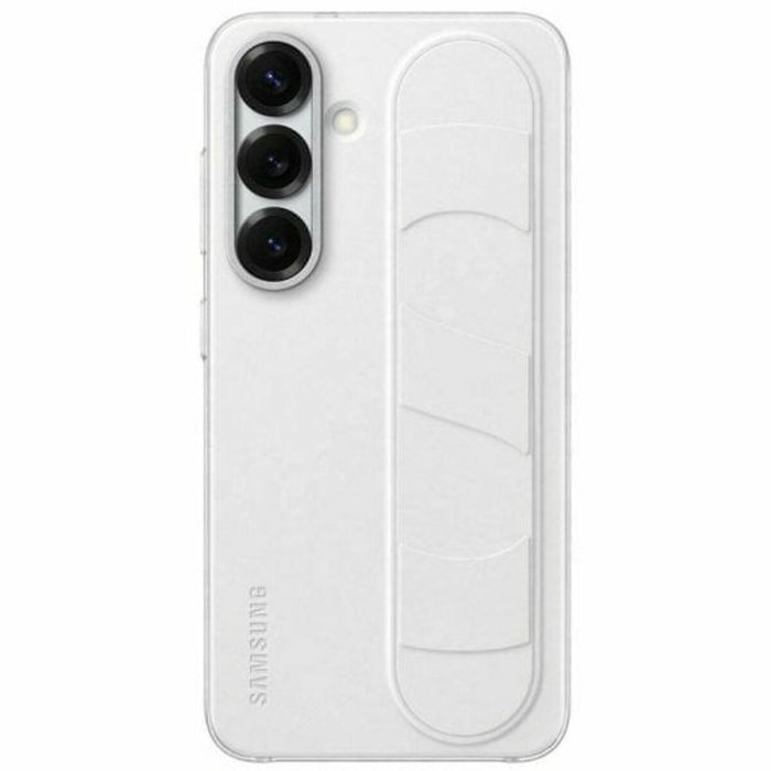 Samsung SAM1735460739992 Funda Galaxy S25 Blanca con Función Soporte y Correa Integrada 0 Samsung SAM1735460739992 Funda Galaxy S25 Blanca con Función Soporte y Correa Integrada 0