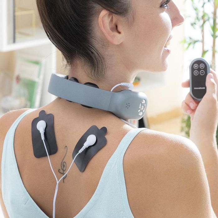 Masajeador Cervical Recargable con Mando Nekival InnovaGoods 0 Masajeador Cervical Recargable con Mando Nekival InnovaGoods 0