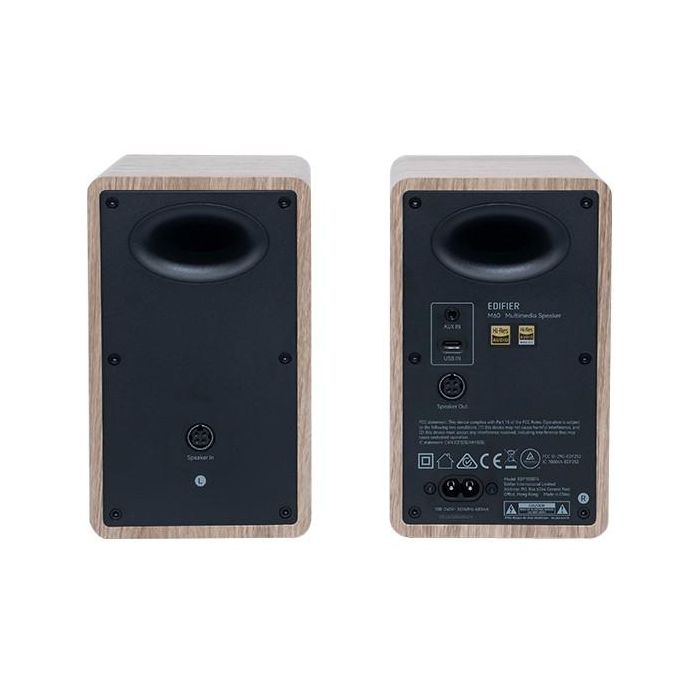 Edifier M60 2.0 Bluetooth classic oak retail 3 Edifier M60 2.0 Bluetooth classic oak retail 3