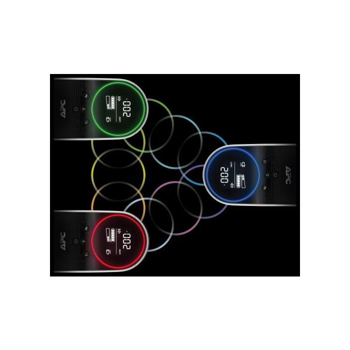 APC Back-UPS Pro BGM2200B-GR SAI 2200VA/1320W con 4 Salidas Schuko, 2 C13 y 3 Puertos USB de Carga Rápida 7