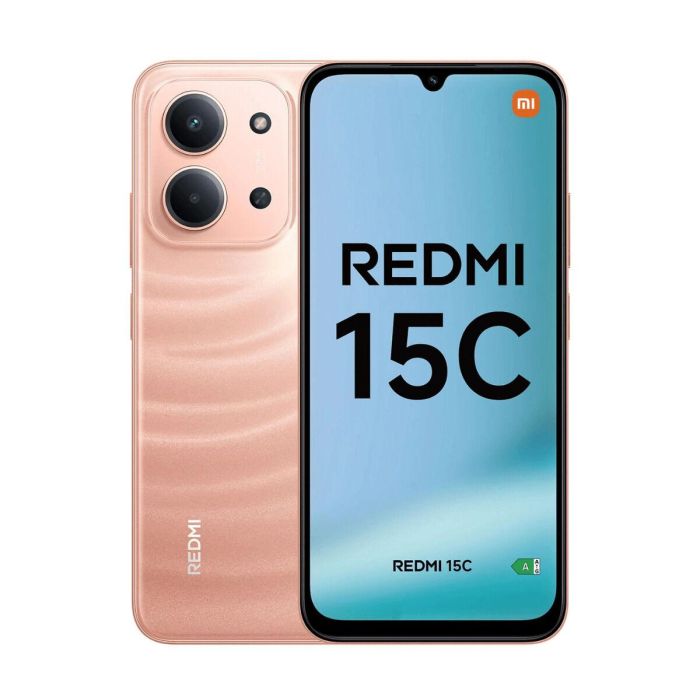 Xiaomi Redmi 15C Smartphone 4G Dual SIM 128GB ROM 4GB RAM Cámara 50MP Batería 6000mAh Pantalla 6.9" 120Hz Naranja Twilight Orange Xiaomi Redmi 15C Smartphone 4G Dual SIM 128GB ROM 4GB RAM Cámara 50MP Batería 6000mAh Pantalla 6.9" 120Hz Naranja Twilight Orange