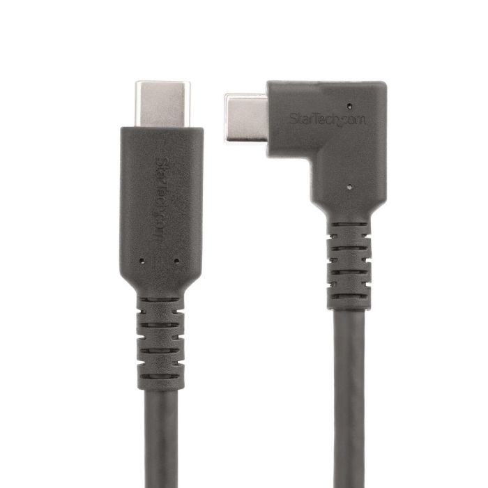 Cable USB-C Startech RUSB31CC50CMBR Negro 50 cm Cable USB-C Startech RUSB31CC50CMBR Negro 50 cm