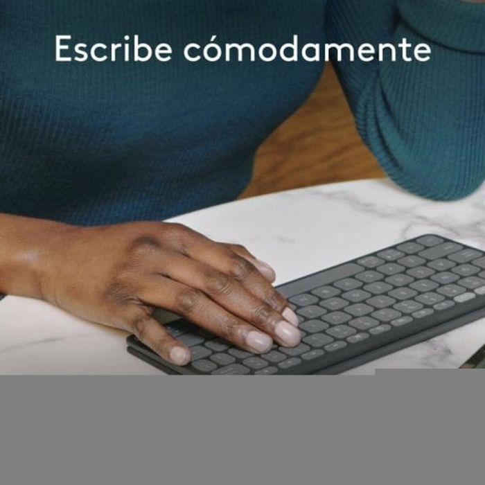 Teclado Logitech Negro Qwerty Español QWERTY 6