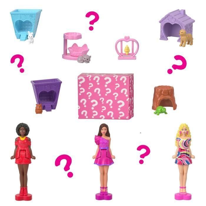 BARBIE Mini Barbieland mini casa de muñecas - casa de ensueño con mini muñeca sorpresa - modelo aleatorio 3 BARBIE Mini Barbieland mini casa de muñecas - casa de ensueño con mini muñeca sorpresa - modelo aleatorio 3