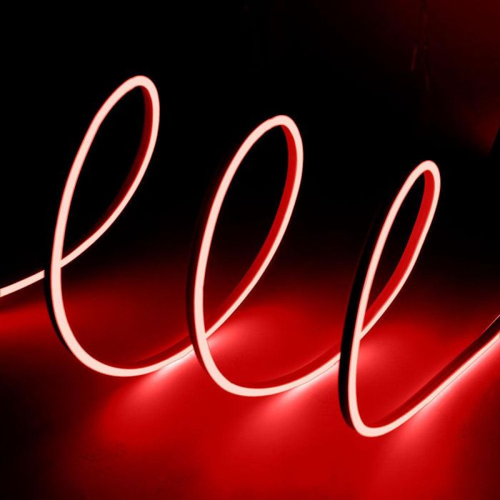 Tira LED Manguera "Neon Flex" 6W 6000ºK 220VAC 8x16mm Simple 120xSMD2835 6W/M x1M 40.000H  [HO-NSPVC8x16SOY220CW] 13