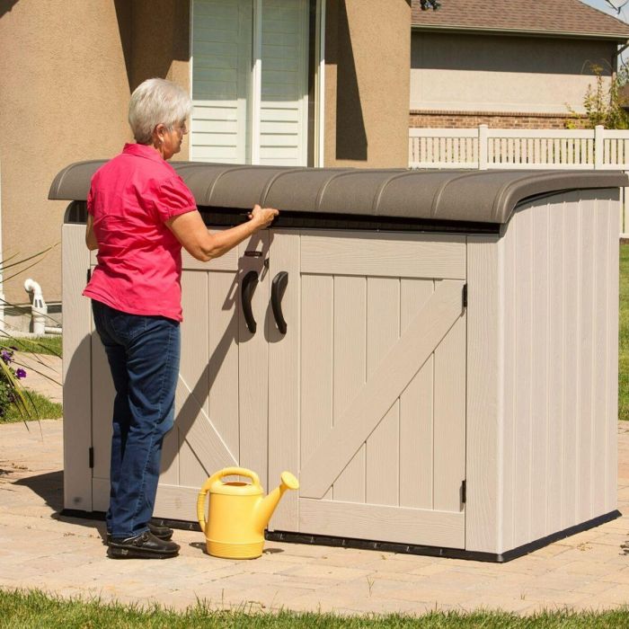 Armario Lifetime 60170 Horizontal Exterior 190 x 131 x 106 cm Acero Plástico 1 Armario Lifetime 60170 Horizontal Exterior 190 x 131 x 106 cm Acero Plástico 1