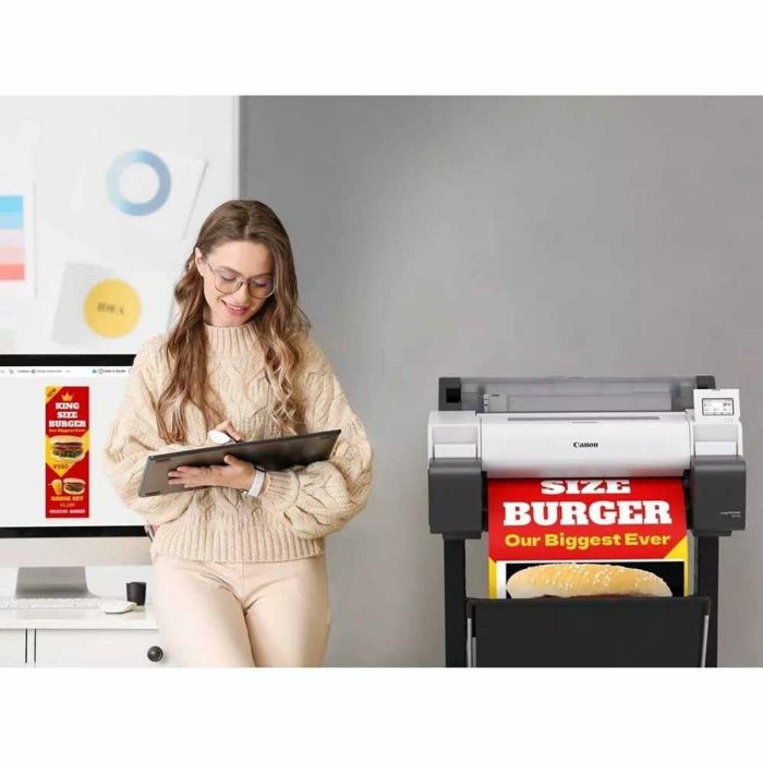 CANON IMPRESORA GRAN FORMATO TM-240(EUR) SIN PEDESTAL 24" 3 CANON IMPRESORA GRAN FORMATO TM-240(EUR) SIN PEDESTAL 24" 3