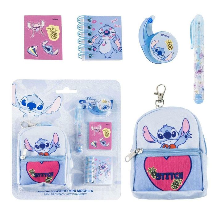 Cerdá Set de Papelería con Minimochila Stitch Multicolor para Niños, Edad Mínima 3 Años, Dimensiones 19.5x22.5x4.5 cm 0 Cerdá Set de Papelería con Minimochila Stitch Multicolor para Niños, Edad Mínima 3 Años, Dimensiones 19.5x22.5x4.5 cm 0
