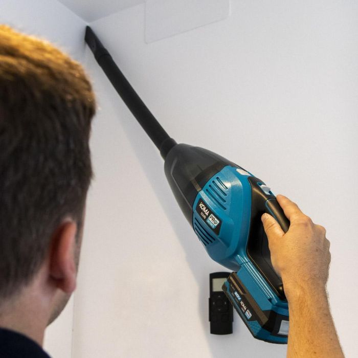 Koma Tools 20v-as Aspirador de Mano Inalámbrico 20V Pro Series, Sin Batería/Cargador, Depósito 500ml, 3.8 KPA, Ergonómico 8