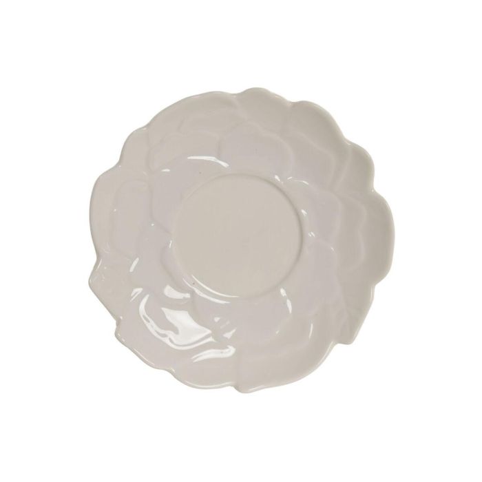 DKD Home Decor Set de 6 Tazas de Café Básicos de Porcelana Blancas 120ml - 6.7 x 5.7 x 9 cm 1