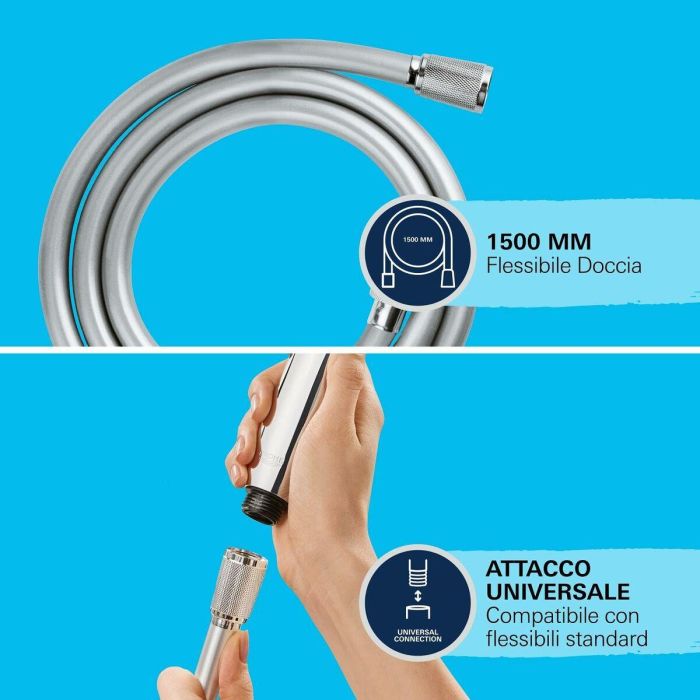 Grohe 28741002 Manguera de ducha VitalioFlex Trend 1,5 m 12