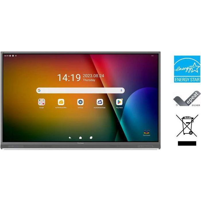 ViewSonic IFP8652-2F, 86" Multi-Point Touch (40 poinits), 4K UHD (3840 x 2160), 16:9, 450 nits, 4,000:1 contrast, 7H, 8G RAM/64G Storage, OPSx1 7 ViewSonic IFP8652-2F, 86" Multi-Point Touch (40 poinits), 4K UHD (3840 x 2160), 16:9, 450 nits, 4,000:1 contrast, 7H, 8G RAM/64G Storage, OPSx1 7