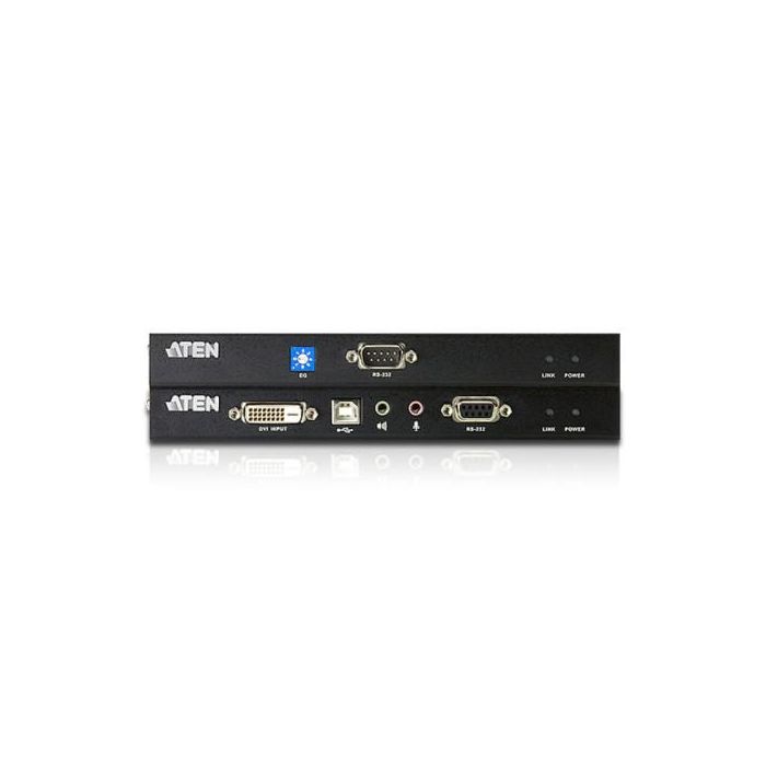 Aten CE600 Extensor KVM USB DVI de Consola Remota con Audio y RS-232, para PC/Servidor hasta 60 Metros de Distancia 2